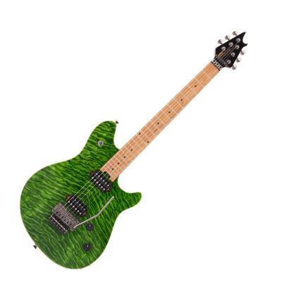 EVH Wolfgang Standard QM Baked Maple Fingerboard Transparent Green エレキギター