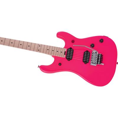 EVH 5150 Series Standard Maple Fingerboard Neon Pink エレキギター ボディアップの画像