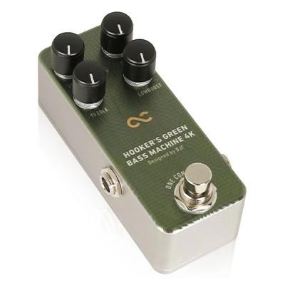 One Control Hooker’s Green Bass Machine 4K オーバードライブ ベースエフェクター 全体像