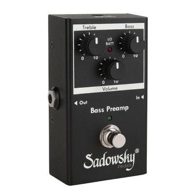 Sadowsky SBP-2 Bass Preamp ベースプリアンプ アングル画像