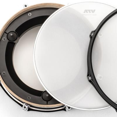 ATV aD-T13 13インチ 電子ドラム用フロアタム ドラムヘッド内部構造画像