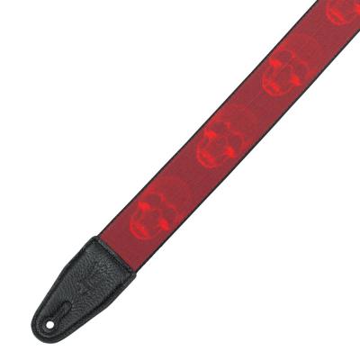 LEVY’S MPD2-114 Polyester Guitar Strap ギターストラップ エンド部