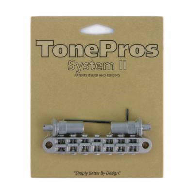 TonePros TP7-SC 7 String Metric Tuneomatic Large Posts サテンクローム ギター用ブリッジ
