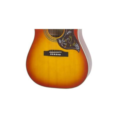 Epiphone Hummingbird Studio Faded Cherry エレクトリックアコースティックギター ボディトップ画像