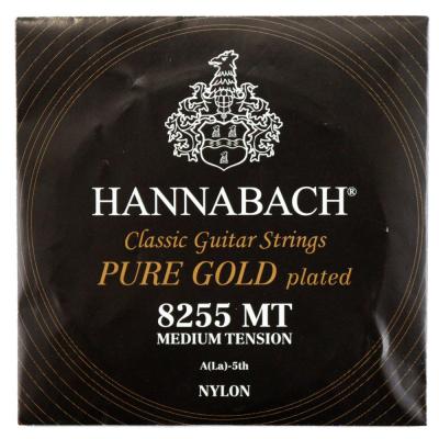 HANNABACH Pure Gold MT5 8255MT BLACK ミディアムテンション バラ弦 クラシックギター弦