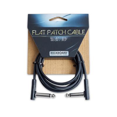 RockBoard RBO CAB PC F 100 BLK Flat Patch Cable 100 cm フラットパッチケーブル パッケージ画像