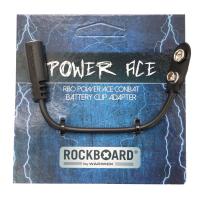 RockBoard RBO POWER ACE CONBAT Power Ace Battery Clip Converter 9V battery clip to 2.1 x 5.5 mm barrel socket バッテリースナップ