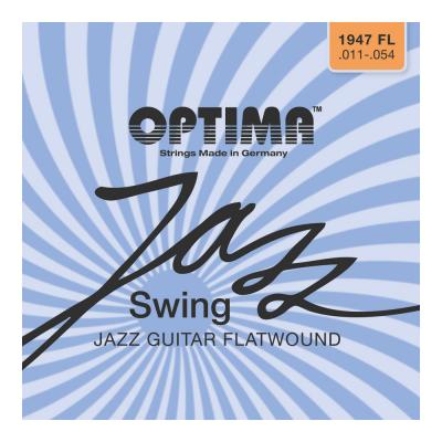 Optima Strings 1947.FL Jazz Swing Flatwound Strings エレキギター弦