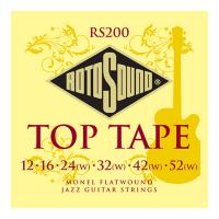 ROTOSOUND RS200 Top Tape Flatwound Electric Guitar 12-52 エレキギター弦