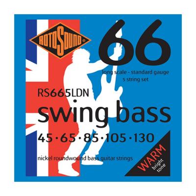 ROTOSOUND RS665LDN Swing Bass 66 Standard 5-Strings Set 45-130 LONG SCALE 5弦エレキベース弦