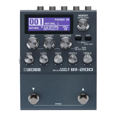 BOSS IR-200 Amp & IR Cabinet プリアンプ キャビネットIRペダル ギターエフェクター