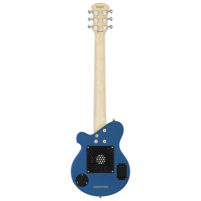 Pignose PGG-200 MBL ヘッドホン付き アンプ内蔵エレキギター ギター背面の画像