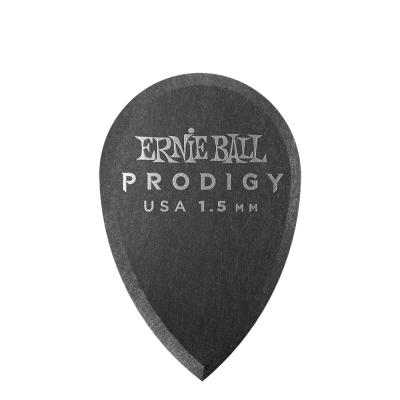 ERNIE BALL 9330 1.5mm Black Teardrop Prodigy Picks 6-pack ギターピック 6枚入り