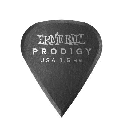 ERNIE BALL 9335 1.5mm Black Sharp Prodigy Picks 6-pack ギターピック