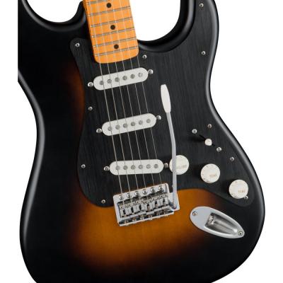 Squier 40th Anniversary Stratocaster Vintage Edition Satin Wide 2-Color Sunburst エレキギター ボディアップ画像
