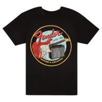 Fender 1946 Guitars & Amplifiers T-Shirt Vintage Black XL Tシャツ 半袖
