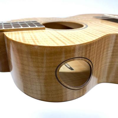 Kai Ukulele KTI-90 テナーウクレレ ソフトケース付き サイドサウンドホール画像