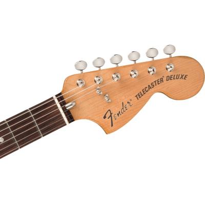 Fender Kingfish Telecaster Deluxe RW Mississippi Night エレキギター ヘッド画像