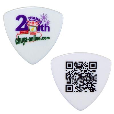 SHOP ORIGINAL chuya-online 20thロゴ ギターピック 1.0mm Bruff PCK-500 ぱちっとケース ピックキーホルダー おにぎりタイプ 付きセット チューヤオンラインドットコムピック画像