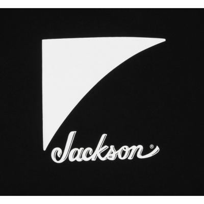 Jackson Shark Fin Logo T-Shirt Black S グラフィック画像