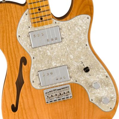Fender American Vintage II 1972 Telecaster Thinline MN AGN エレキギター ボディアップ画像