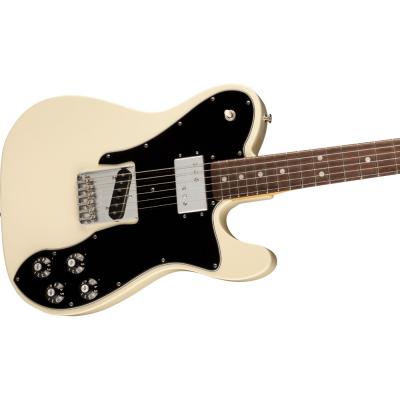 Fender American Vintage II 1977 Telecaster Custom RW Olympic White エレキギター 斜めアングル画像
