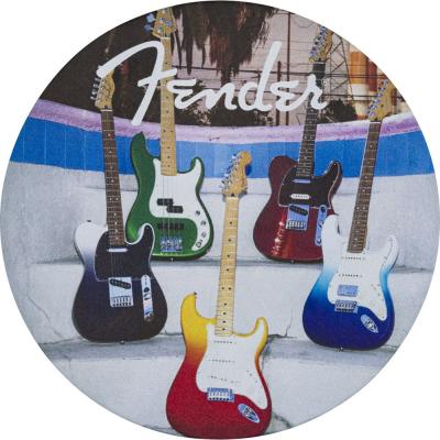 Fender Guitar Coaster Set 4-PACK Multi-Color Leather コースター コースターデザイン4