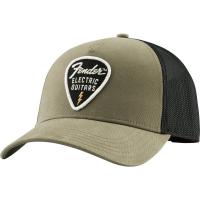 Fender Snap Back Pick Patch Hat Olive キャップ 帽子
