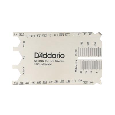 Planet Waves by D’Addario PW-SHG-01 Silver String Height Gauge 弦高調整用ゲージ 定規