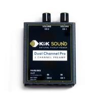 K&K Sound DUAL CHANNEL PRO PREAMP プリアンプ デュアルチャンネル