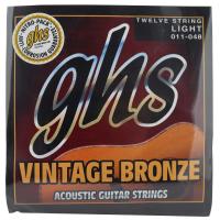 GHS VN-12L 12-String Vintage Bronze LIGHT 011-048 12弦アコースティックギター弦