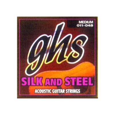 GHS 350 Silk and Steel MEDIUM 011-048 アコースティックギター弦