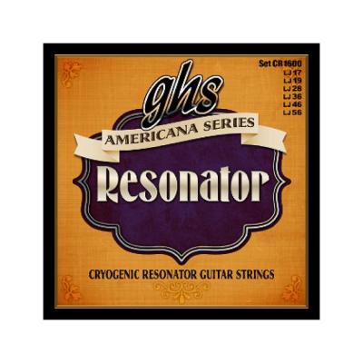 GHS CR1600 AMERICANA SERIES RESONATOR 017-056 リゾネーターギター弦