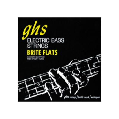 GHS M3075-5 5-String Extra Long Scale Brite Flats MEDIUM 049-129 5弦エレキベース弦