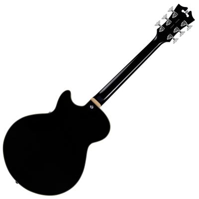 D’Angelico Premier SS Black Flake セミアコースティックギター セミアコースティックギター 裏面 画像