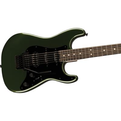Charvel シャーベル Pro-Mod So-Cal Style 1 HSS FR E Lambo Green エレキギター 斜めアングル画像