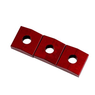 FU Tone Titanium Lock Nut Block Set (3) RED チタンナットブロック レッド