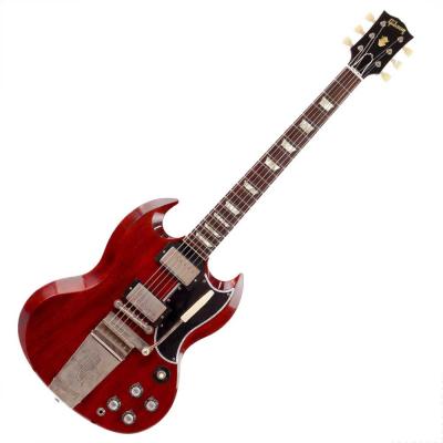 Gibson Custom Shop ギブソン カスタムショップ Murphy Lab 1964 SG Standard With Maestro Vibrola Cherry Red Ultra Light Aged エレキギター