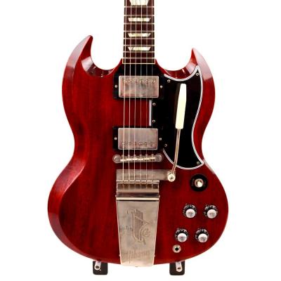 Gibson Custom Shop ギブソン カスタムショップ Murphy Lab 1964 SG Standard With Maestro Vibrola Cherry Red Ultra Light Aged エレキギター ボディアップ