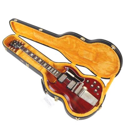 Gibson Custom Shop ギブソン カスタムショップ Murphy Lab 1964 SG Standard With Maestro Vibrola Cherry Red Ultra Light Aged エレキギター ハードケース付属