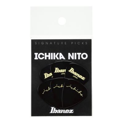 IBANEZ アイバニーズ P1000ICHI-BK Ichika Nito シグネチャーピック ギターピック 6枚パック