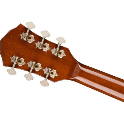 Fender フェンダー DE FA-325CE Dao Exotic 3TS WN エレクトリックアコースティックギター ヘッドバック画像