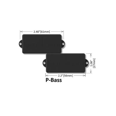 Bartolini バルトリーニ b-axis PB5-19 5-String P-Bass 5弦ベース用ピックアップ 寸法図