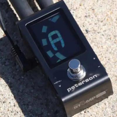 PETERSON ピーターソン Strobo Stomp mini ストロボ・チューナー・ペダル 直射日光や明るいステージ・ライトの下でもしっかり確認できます。