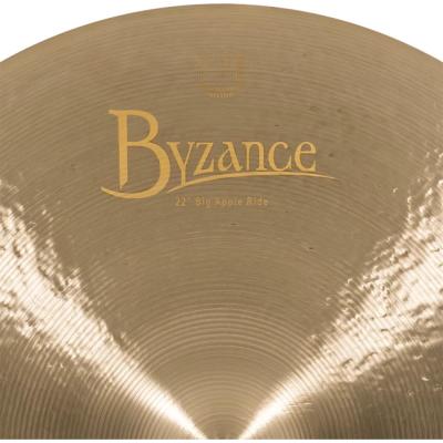 MEINL マイネル B22JBAR Byzance Jazz 22” Big Apple Ride ライドシンバル ロゴ