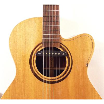 B-BAND M-1N アコースティックギター用 パッシブピックアップ サウンドホール取り付けイメージ