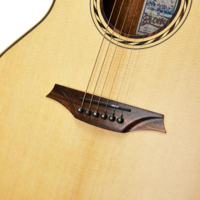 Bromo Guitars ブロモギターズ BAT2CE エレクトリックアコースティックギター ブリッジ側画像