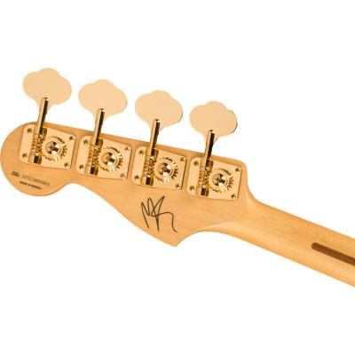 Fender フェンダー Limited Edition Mike Kerr Jaguar Bass Rosewood Fingerboard Tigerʼs Blood Orangel エレキベース ヘッド裏、ペグ