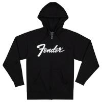 Fender フェンダー Transition Logo Zip Front Hoodie Black Mサイズ パーカー
