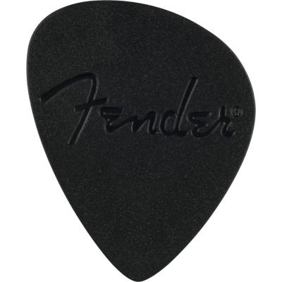 Fender フェンダー Offset Picks Black オフセットシェイプ ギターピック ブラック 6枚入り 表面
